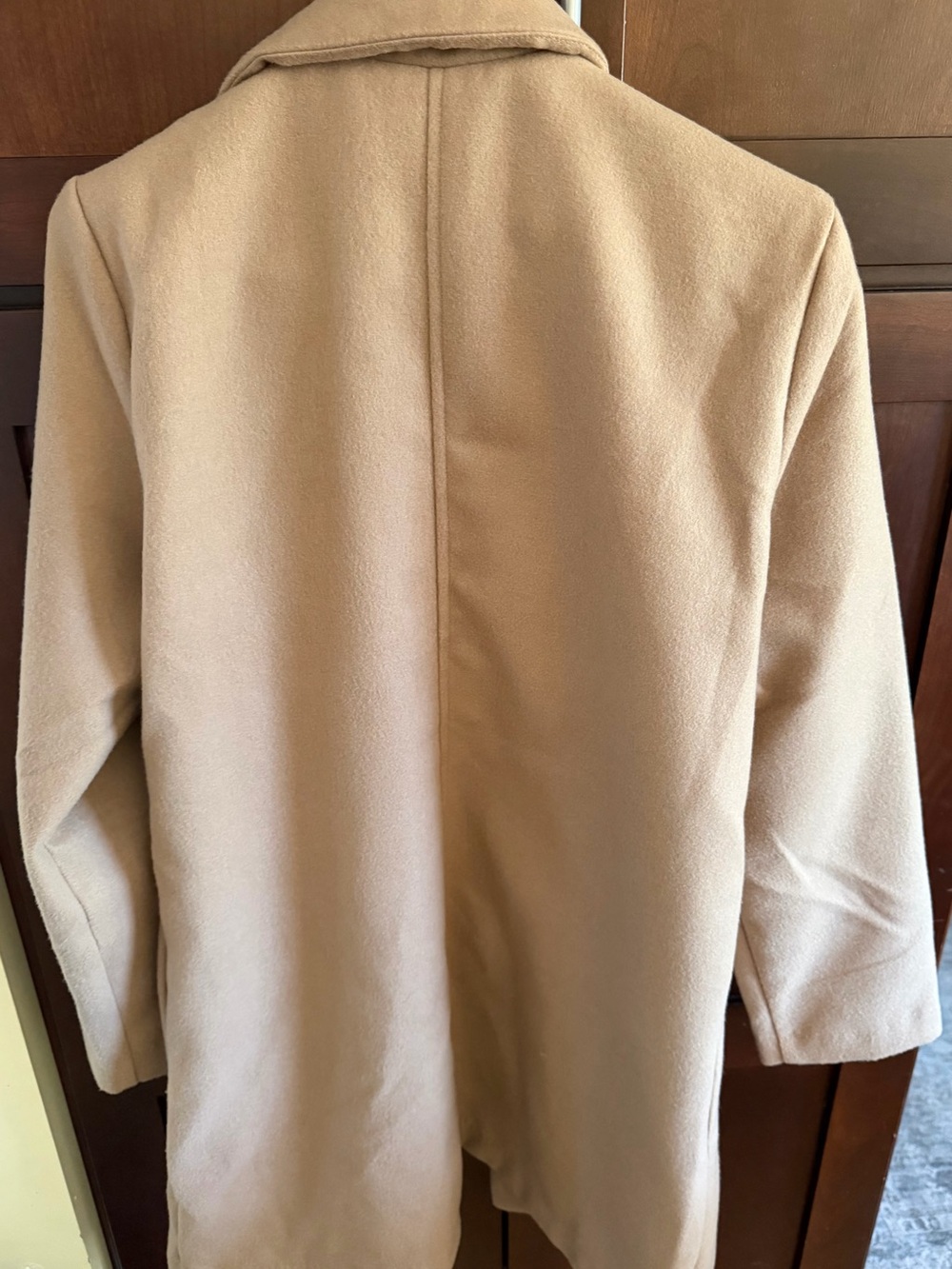 BE COOL Women's Tan Pea Coat